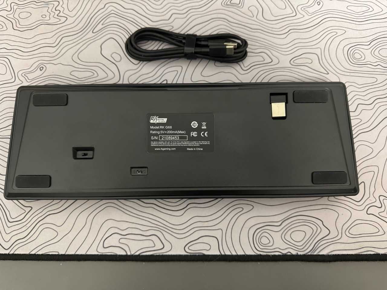 Klawiatura Mechaniczna Royal Kludge RK 68 RK68 RGB Brown Bluetooth