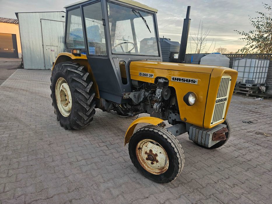 Ciągnik C360 3P, stan bardzo dobry, Kompletny - Oryginał, I właściciel
