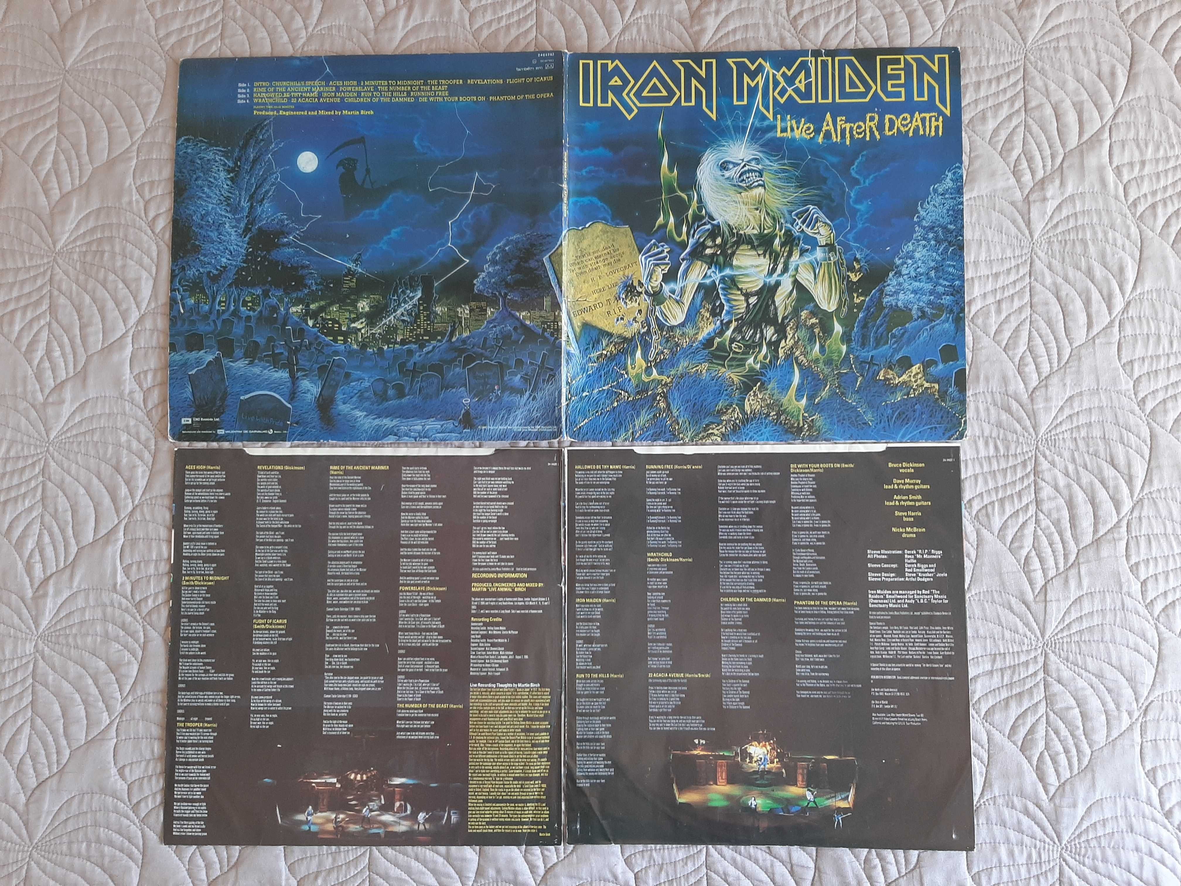 Iron Maiden - Live After Death - Portugal - 2 x Vinil LP