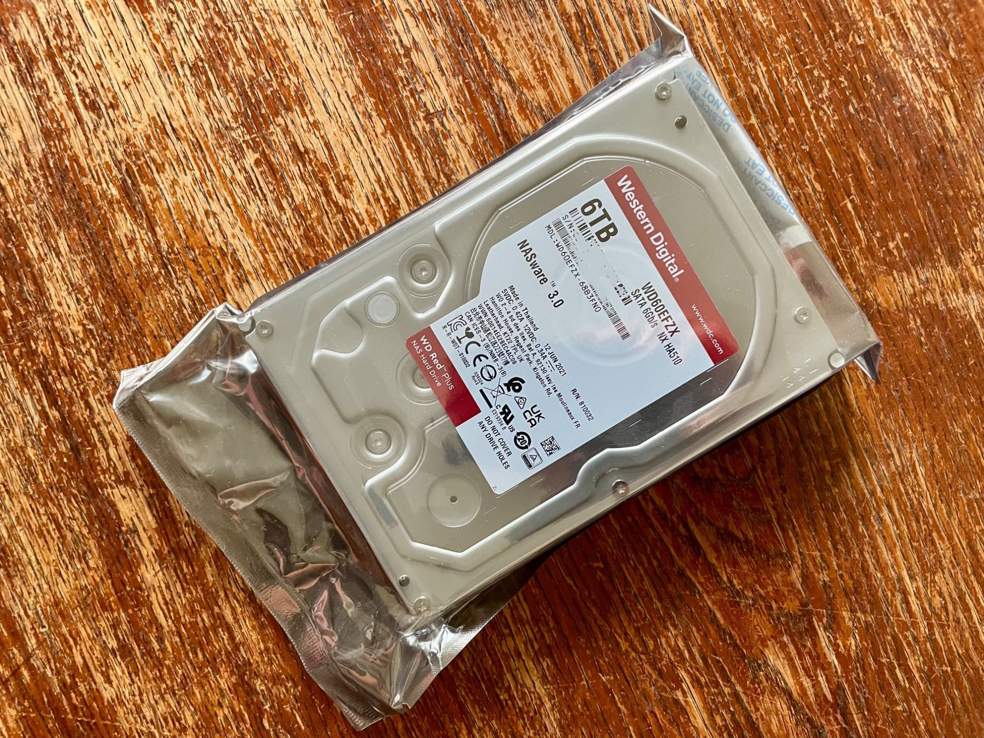 Dysk twardy WD Red Plus NAS 3,5" - 6 TB