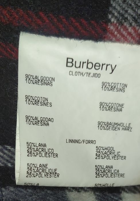 Casaco da marca Burberry original