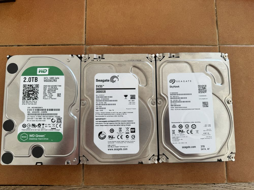 HDD SSD 2.5 3.5 3Tb