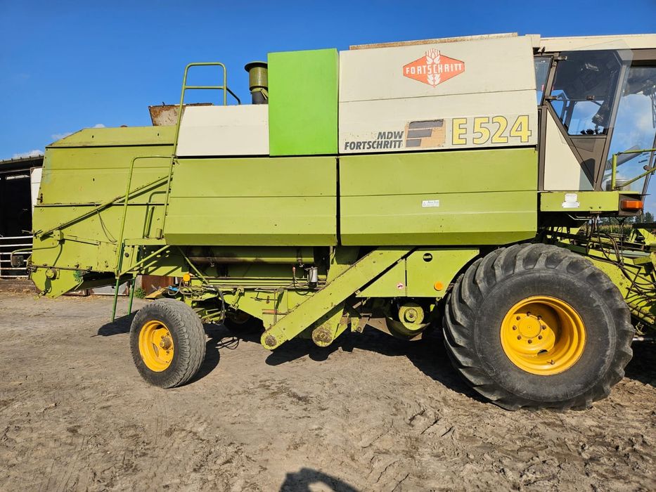 Sprzedam kombajn zbożowy fortschritt e524 MDW