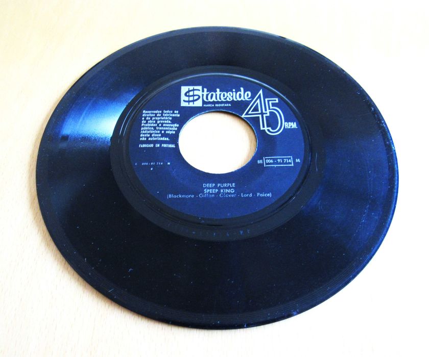 Deep Purple "Black Night", Single, Portugal