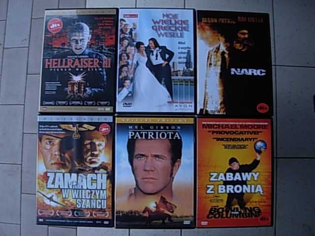 Płyty DVD z zagranicznymi filmami z XX w. i początku XXI w.- 3