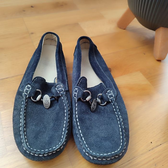 Дитячі замшеві мокасіни