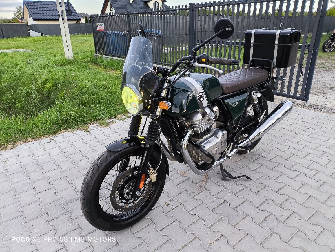 Royal Enfield 650 Continental GT 2022 rok jak nowy