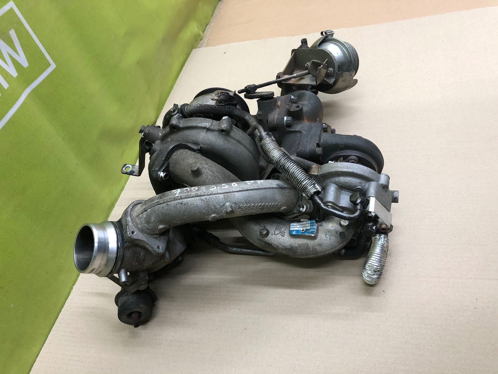 Турбина 3.5d 306D5 m57n2 BMW X5 E70 Турбіна БМВ Х5 Е70 Е71 турбины