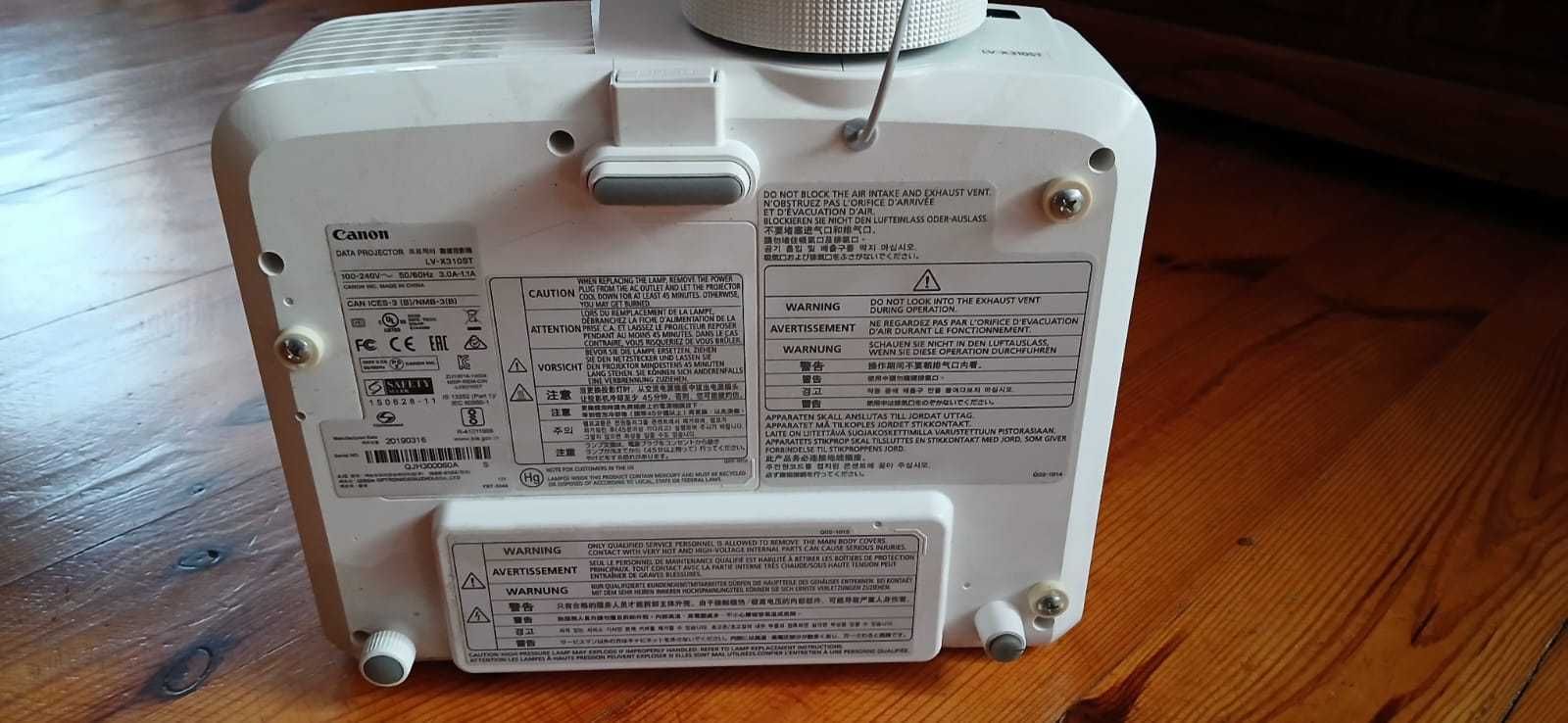 Projektor Rzutnik Krótkoogniskowy CANON LV-X310ST