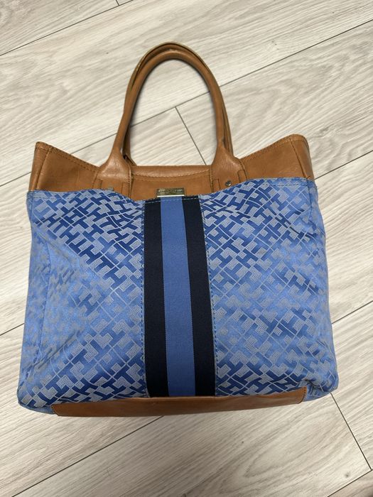 Torebka damska Tommy Hilfiger niebieska