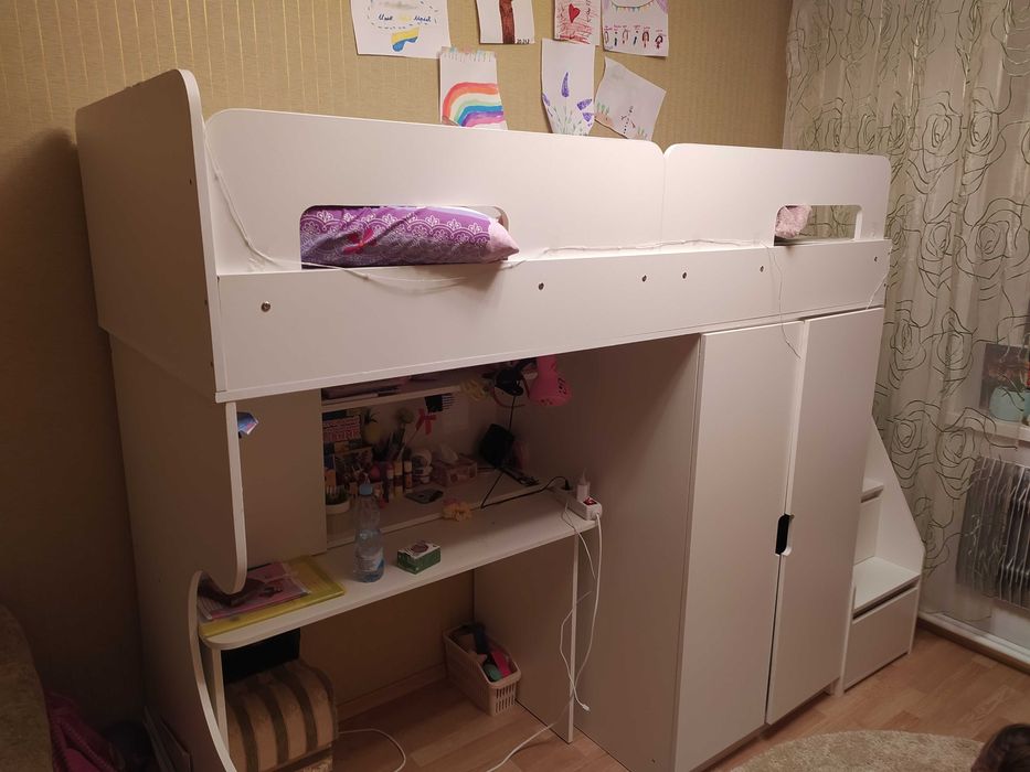 Кровать двохяросна