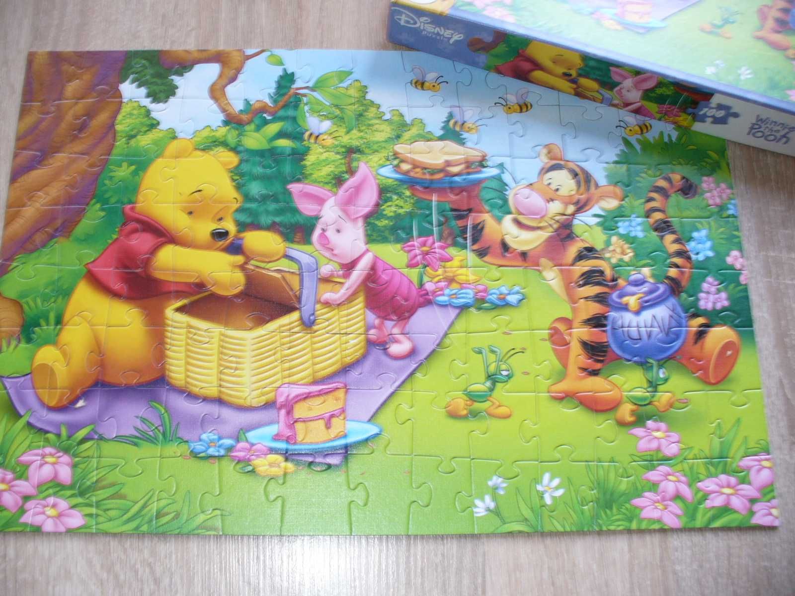 Disney puzzle Kubuś Puchatek + Jake