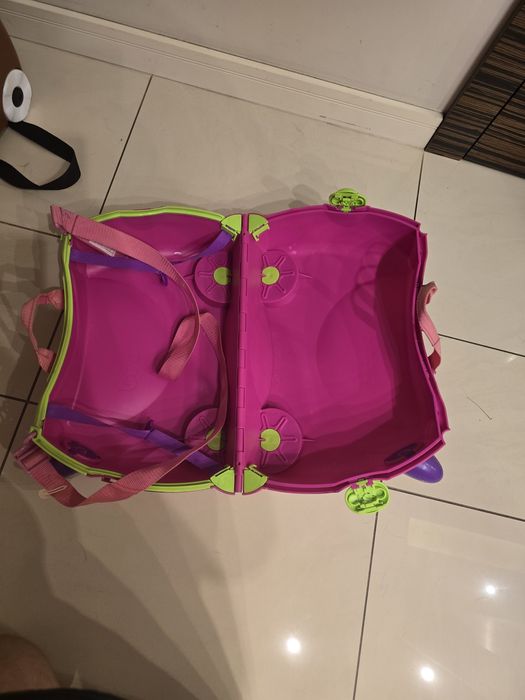 2 x walizka dziecięca, jezdzik Trunki