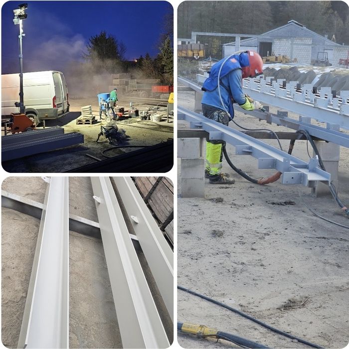 Piaskowanie mobilne malowanie impregnacja