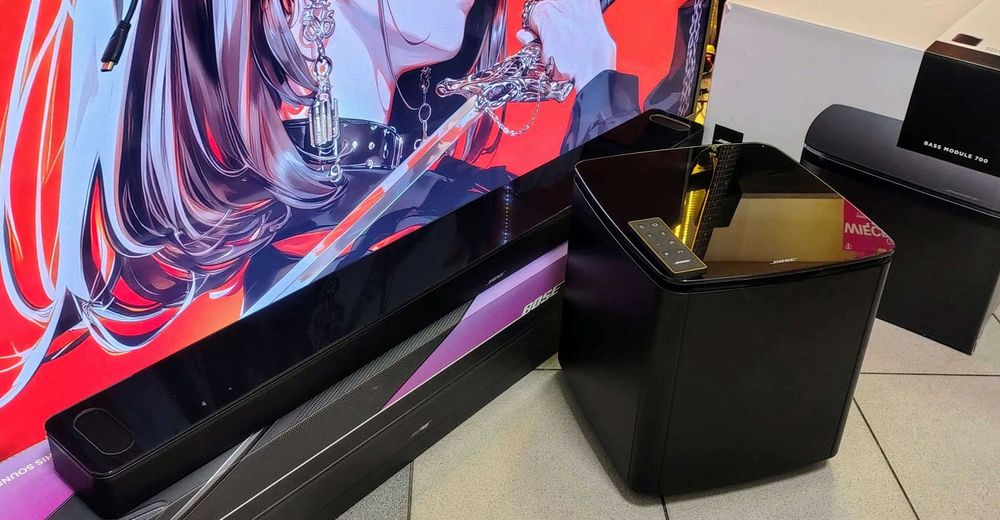 Bose Smart Ultra Soundbar + Bass Module 700 Subwoofer,  Jak NOWY!