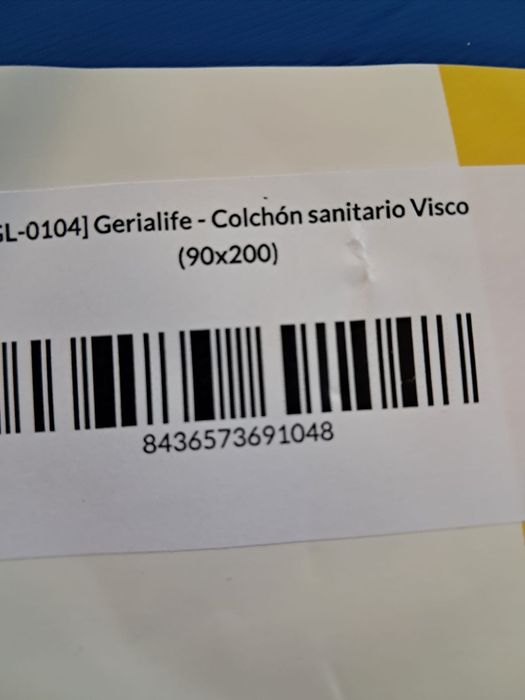 Materac ortopedyczny Geriafe pianka HR 90x190 Nowy