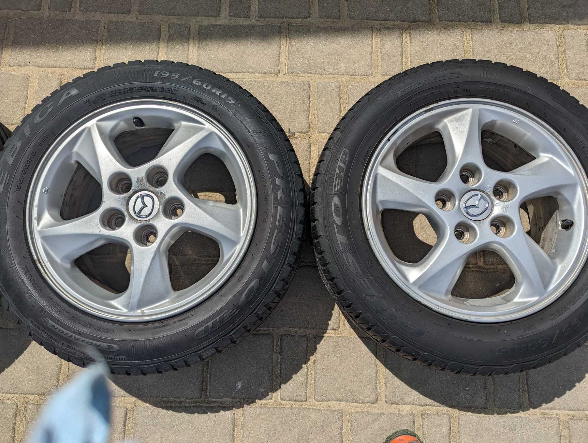 Alufelgi z oponami 195/60R15