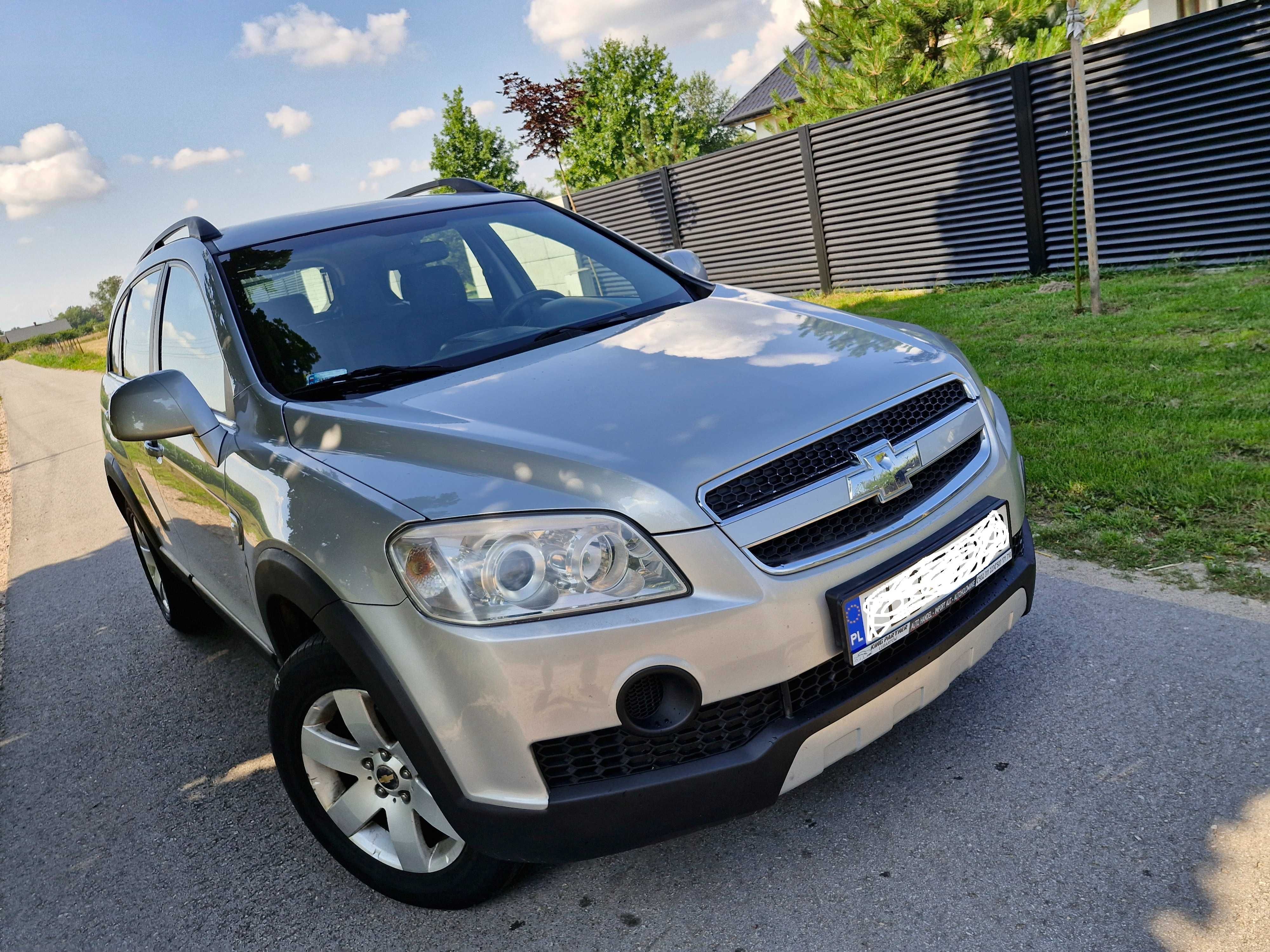 CHEVROLET CAPTIVA_4X4_7 Osobowy_Hak_Sprawna Klimatyzacja