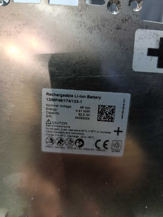 4,4 kW 13 s батарея. 48v