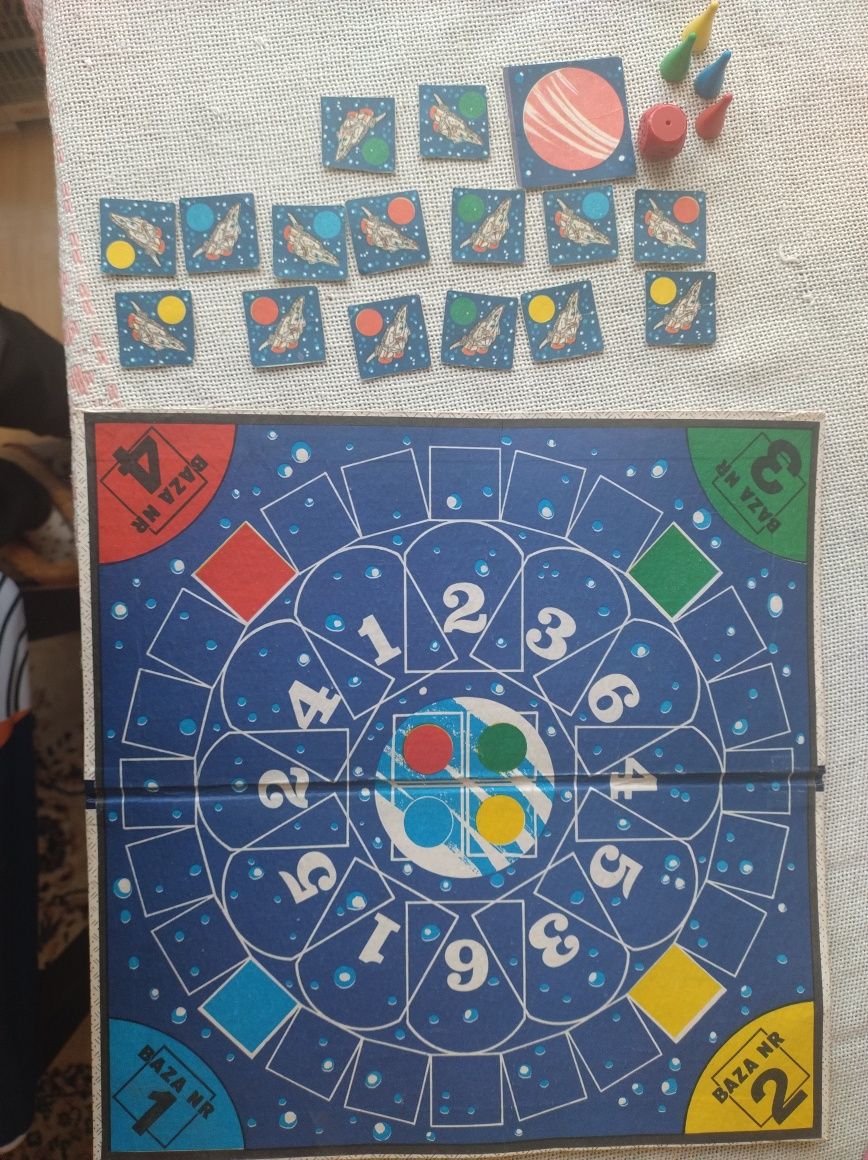 Gra planszowa PRL Czerwona planeta fantastyka