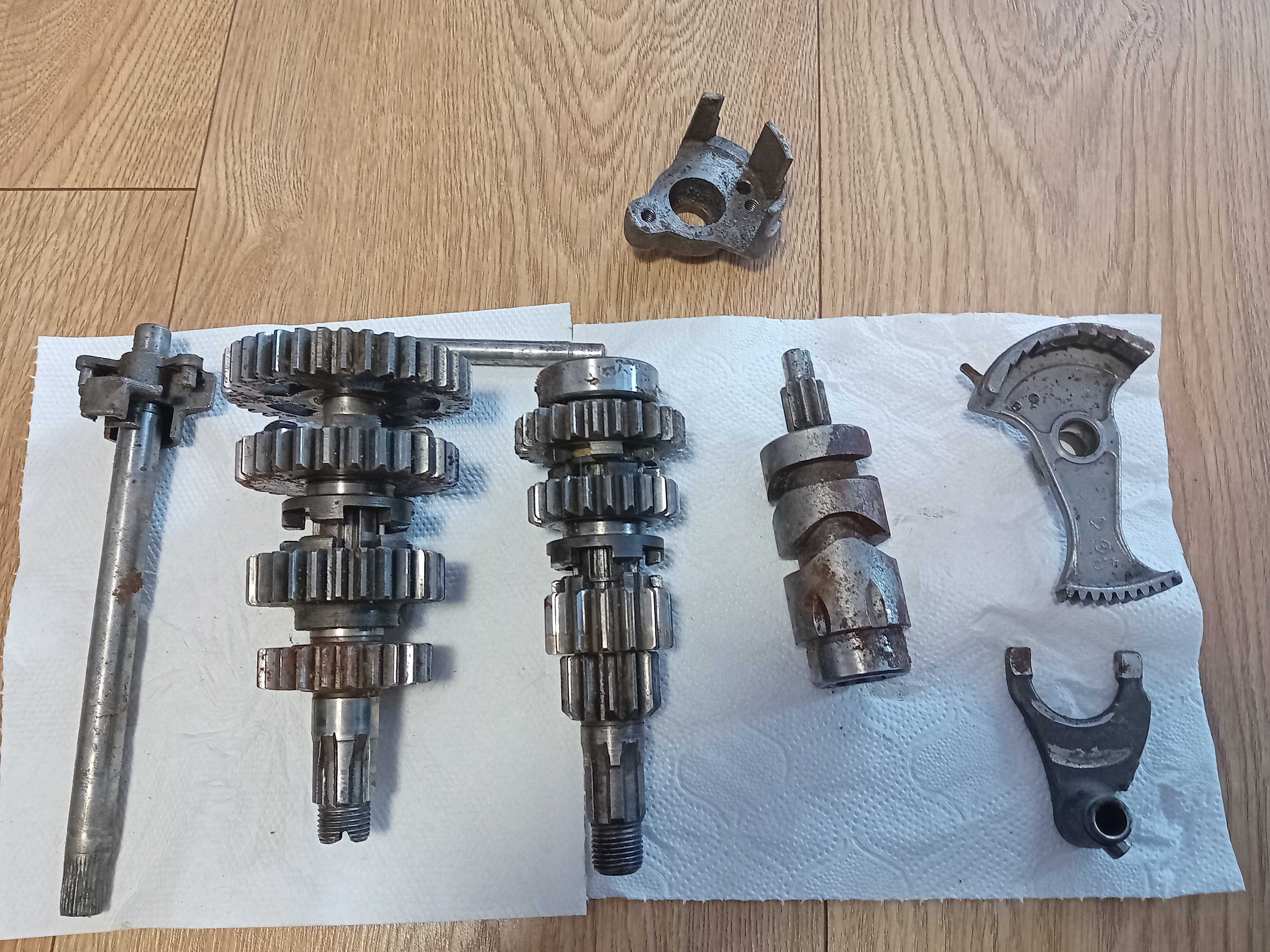 Skrzynia biegów mz ts 250, 4 biegi, trophy, Es.