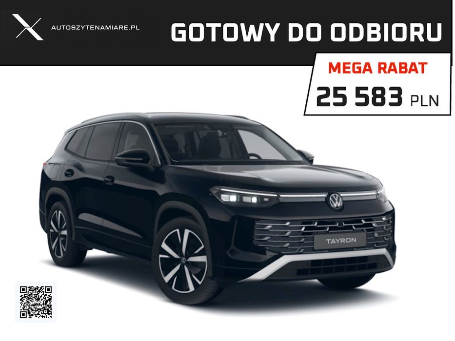 Volkswagen Tayron Elegance, NOWY, dostępny od ręki, 2.0 TDI, 193KM, 4x4, DSG, 2025