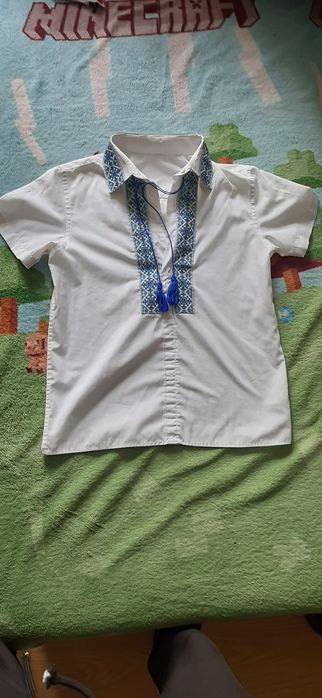 Вишиванка для хлопчика на короткий рукав