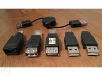 Cabo USB Universal com 5 adaptadores