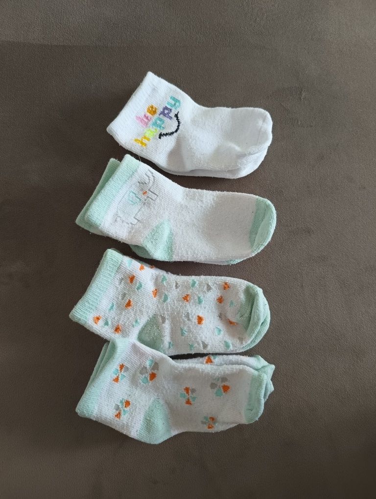 Zestaw 16 par skarpetek 0-6miesiecy Zara H&M Coccodrillo C&A