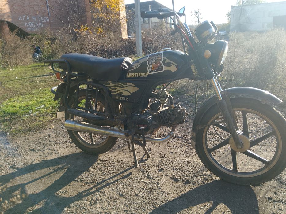 Продам мотоцикл Мустанг мт125