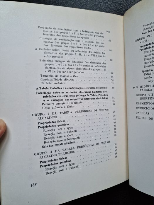 Química Estrutura Atómica e Tabela Periódica