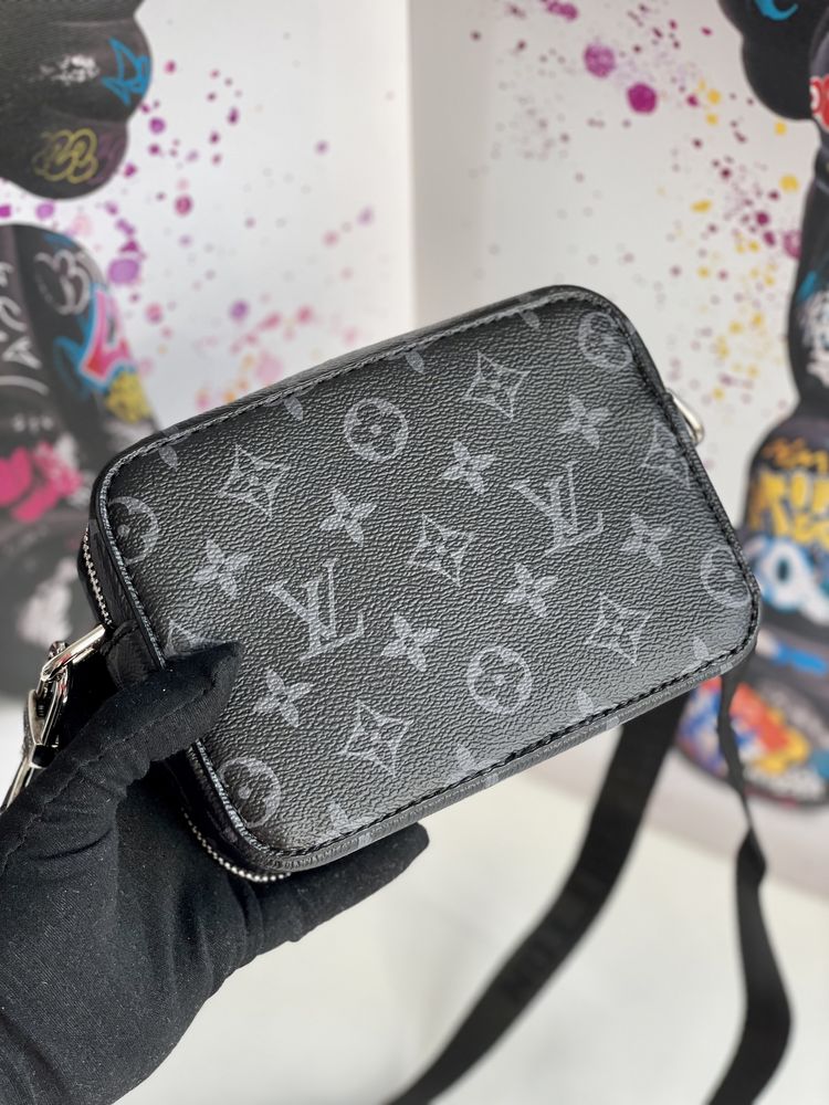 Чоловіча стильна сумка барсетка Louis Vuitton Луі Вітон