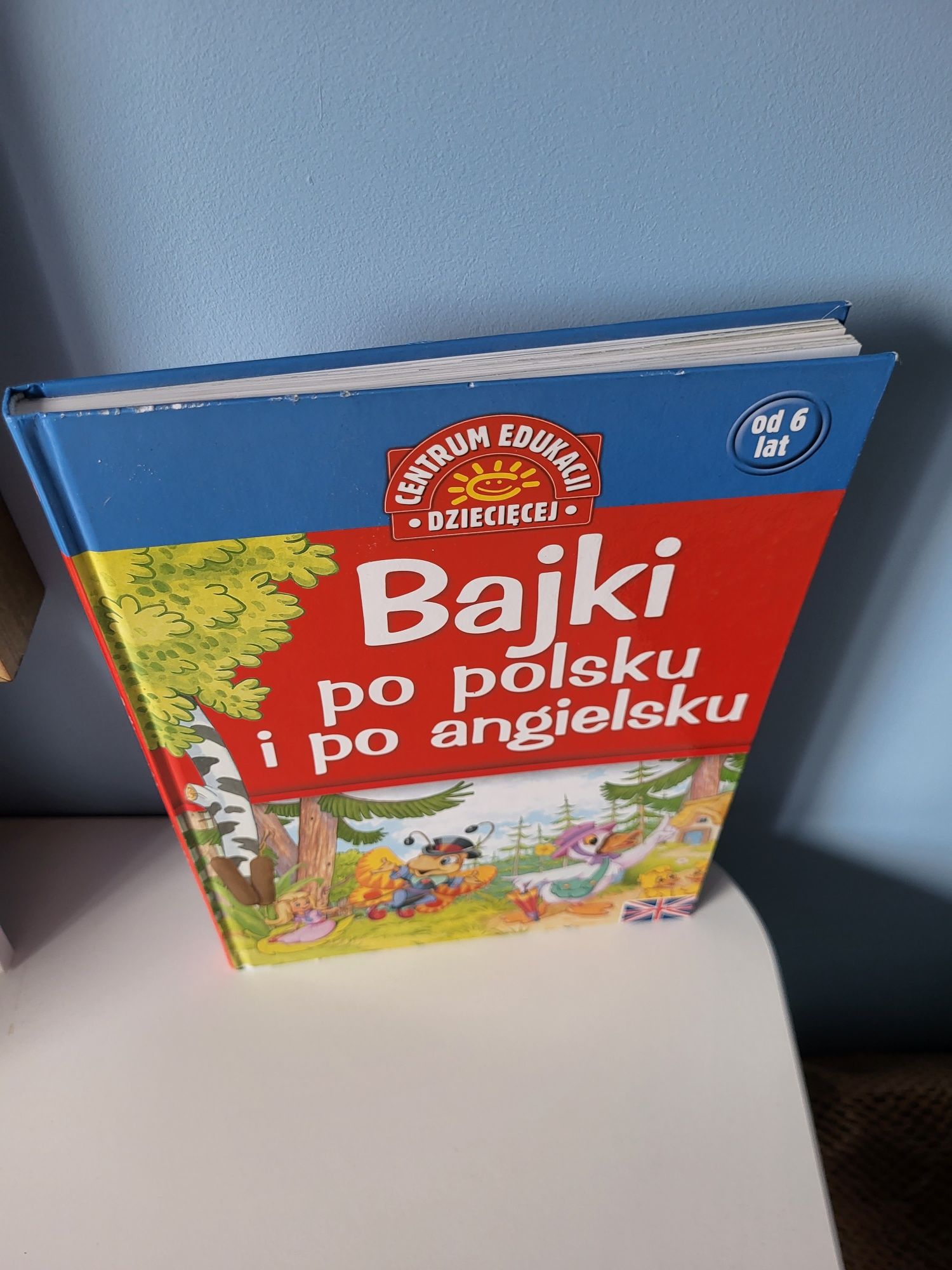 Ksiazka bajki po polski i po angielsku