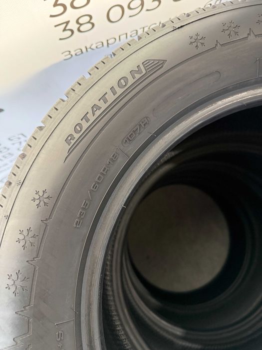 Зимові шини 235/60/18 Dunlop Winter Sport 5, зимние шины резина R18