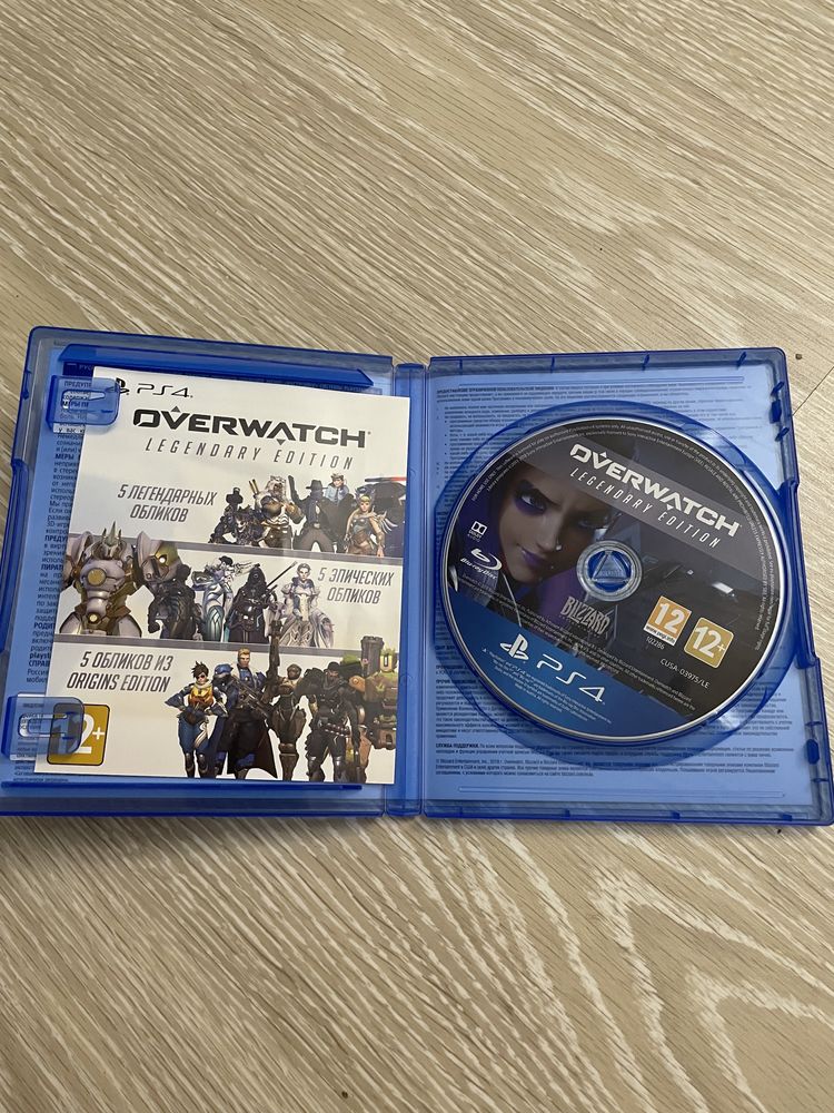 Диск игра Overwatch ps4