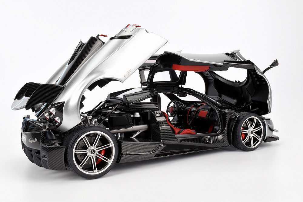 1/18 pagani huayra bc 2016 grey carbon (autoart)