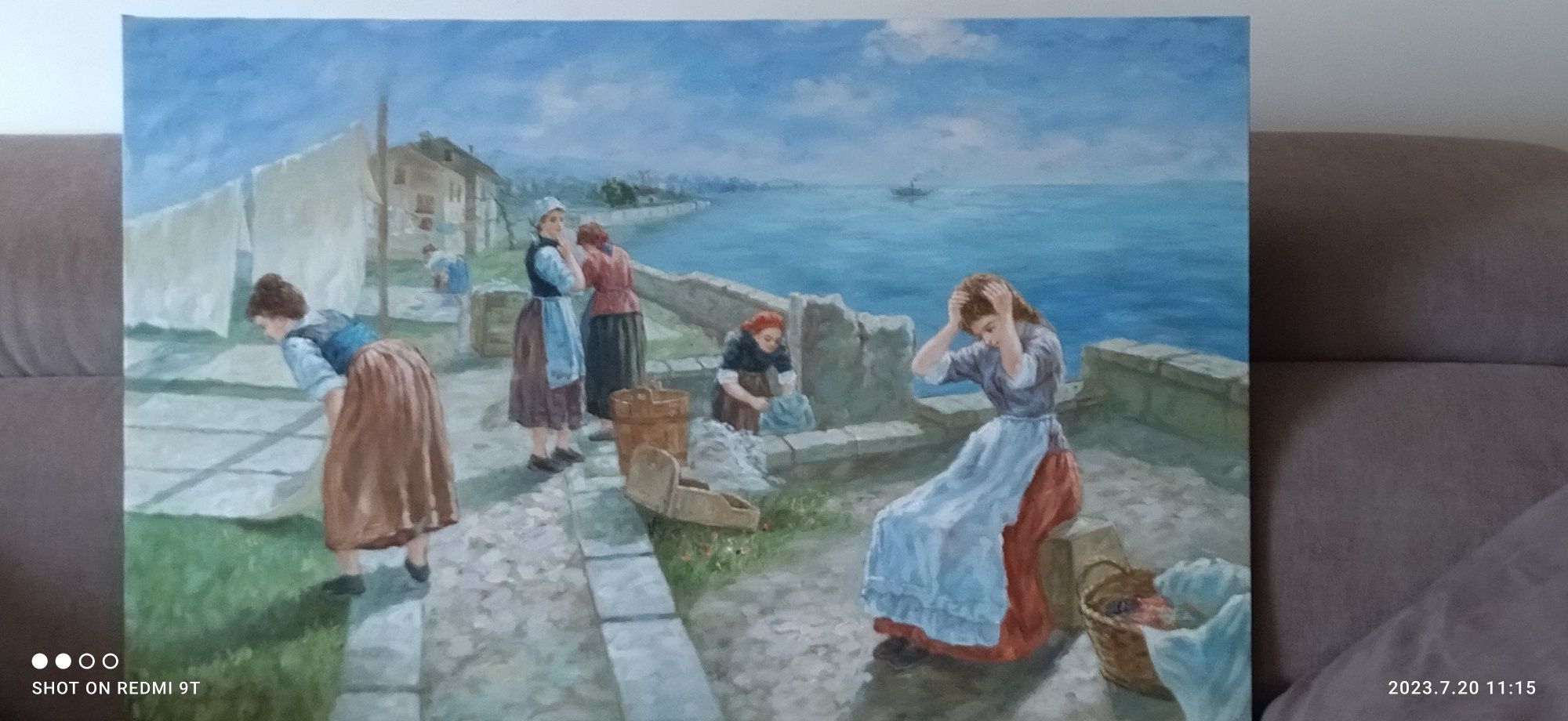 Pintura a óleo tela