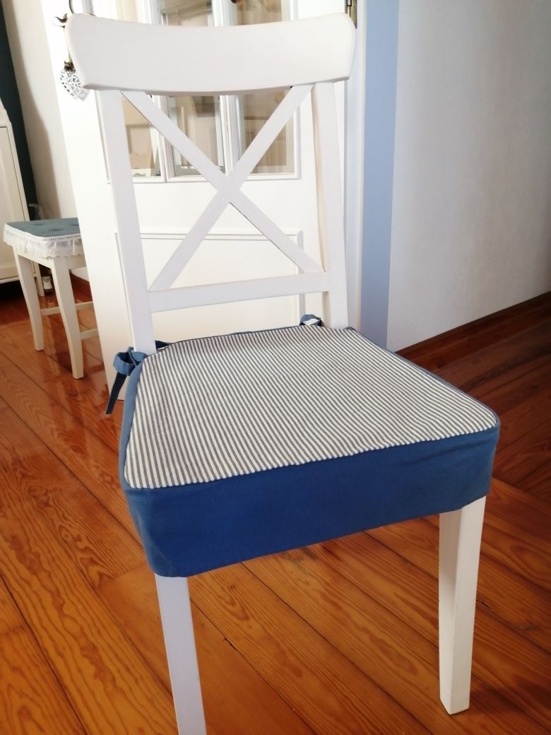 Conjunto de 4 Capas de cadeiras Ikea Ingolf, novas!