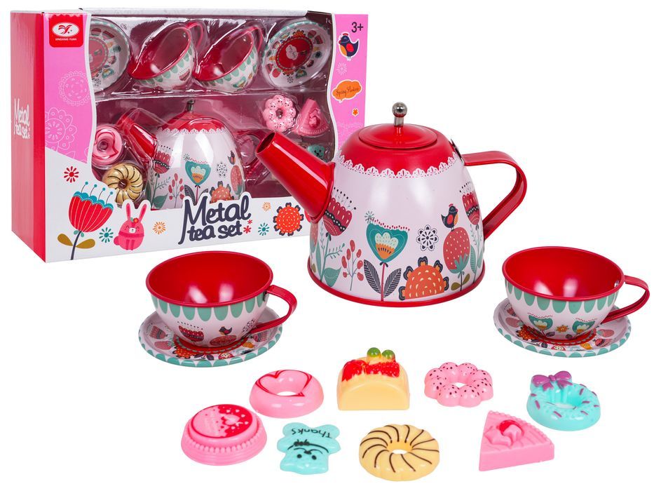 Metalowy Zestaw Do Herbaty