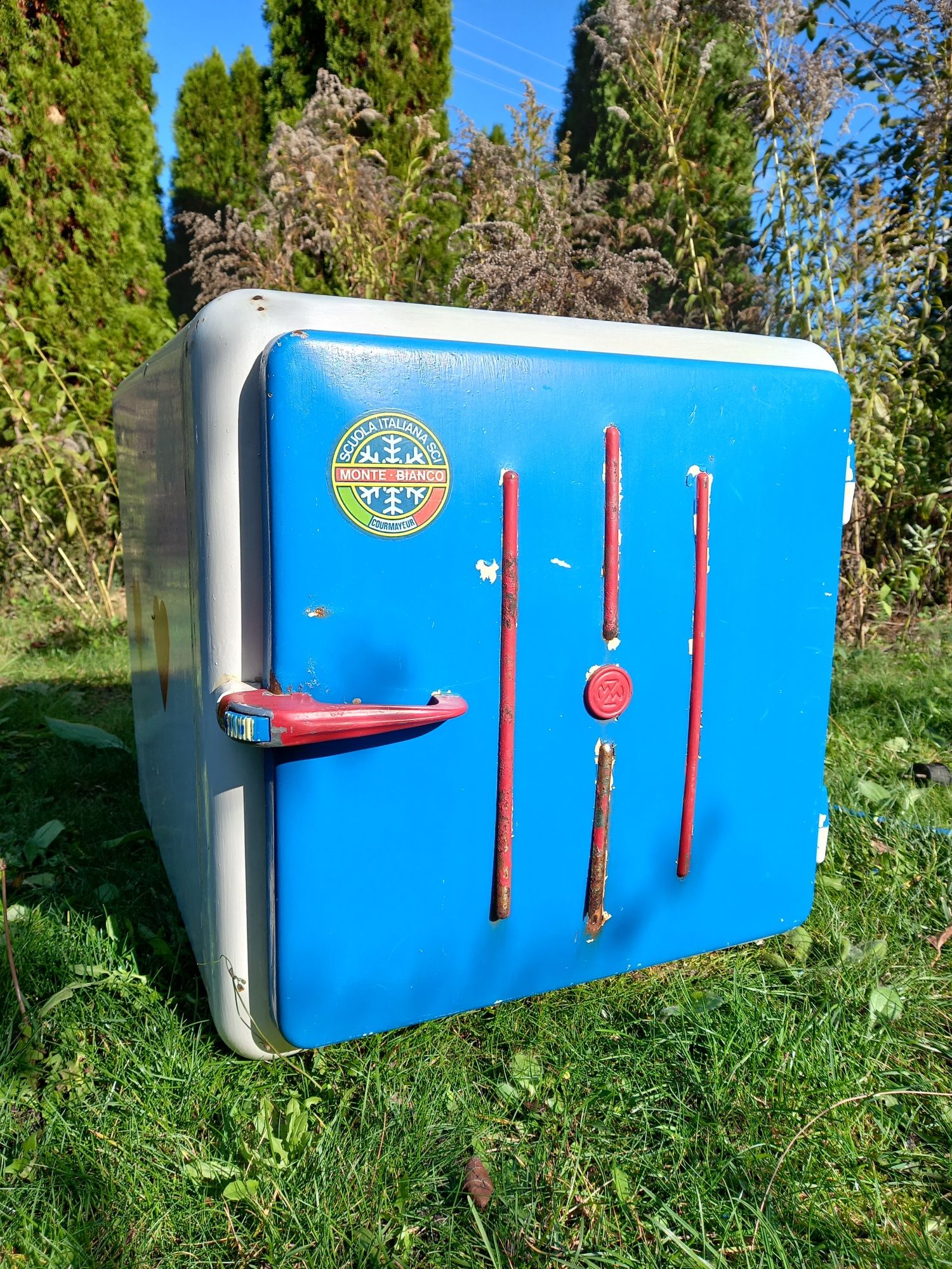 Chłodnia szafkowa Pierwsza lodowka z 1959 r. Unikat z PRL 100 W retro