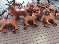 Lego zwierzęta jeleń/renifer