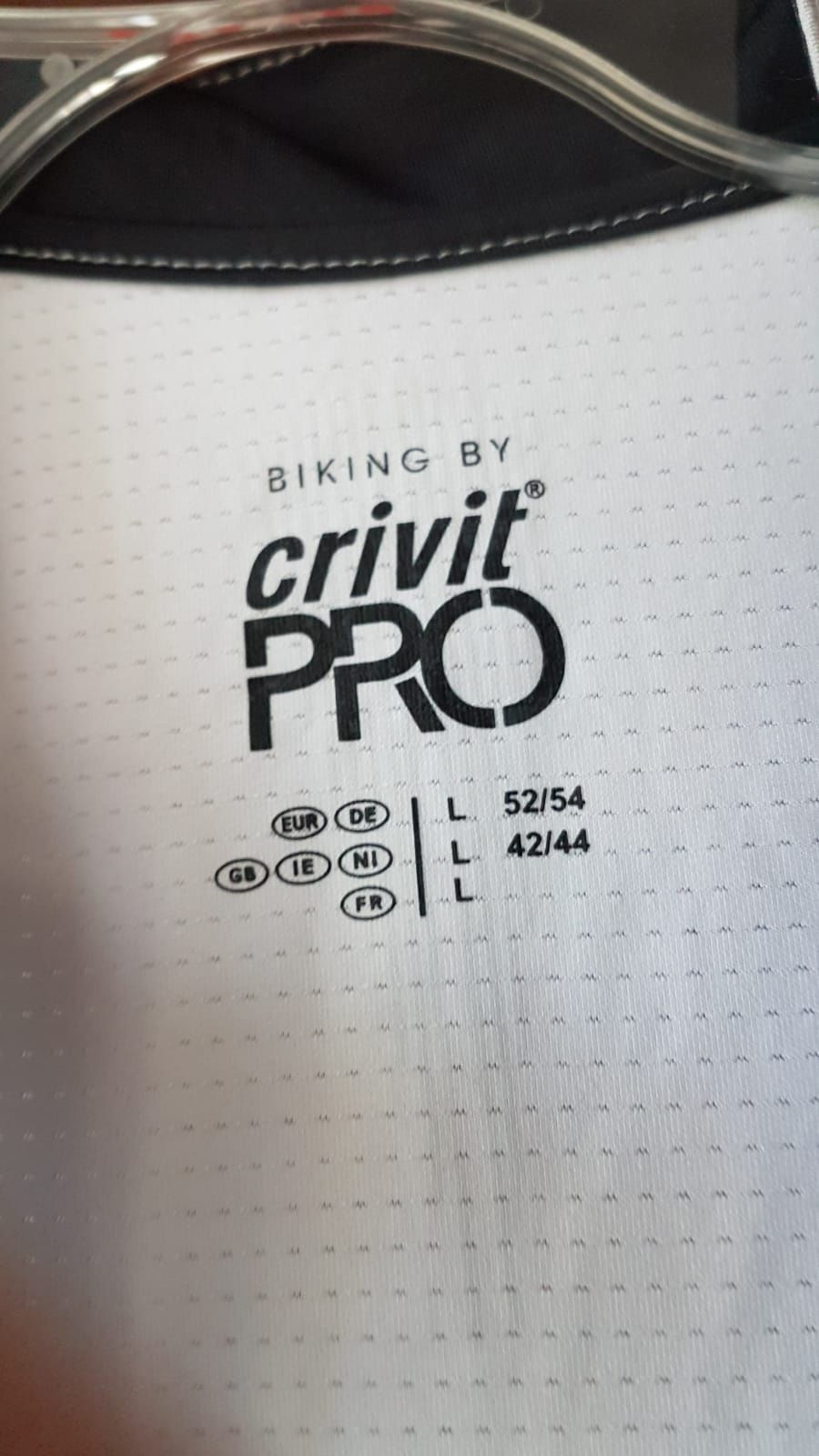 Koszulka rowerowa,kolarska męska rozm L Pro Bike Crivit