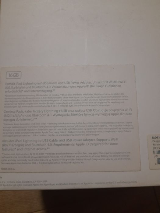 Продам планшет APPIE A1458 IPAD