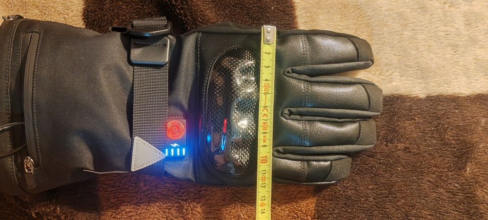 Мото перчатки с подогревом