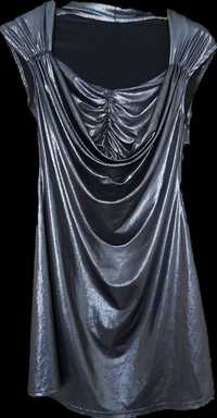 Sukienka srebrna rozmiar 36,Jane Norman