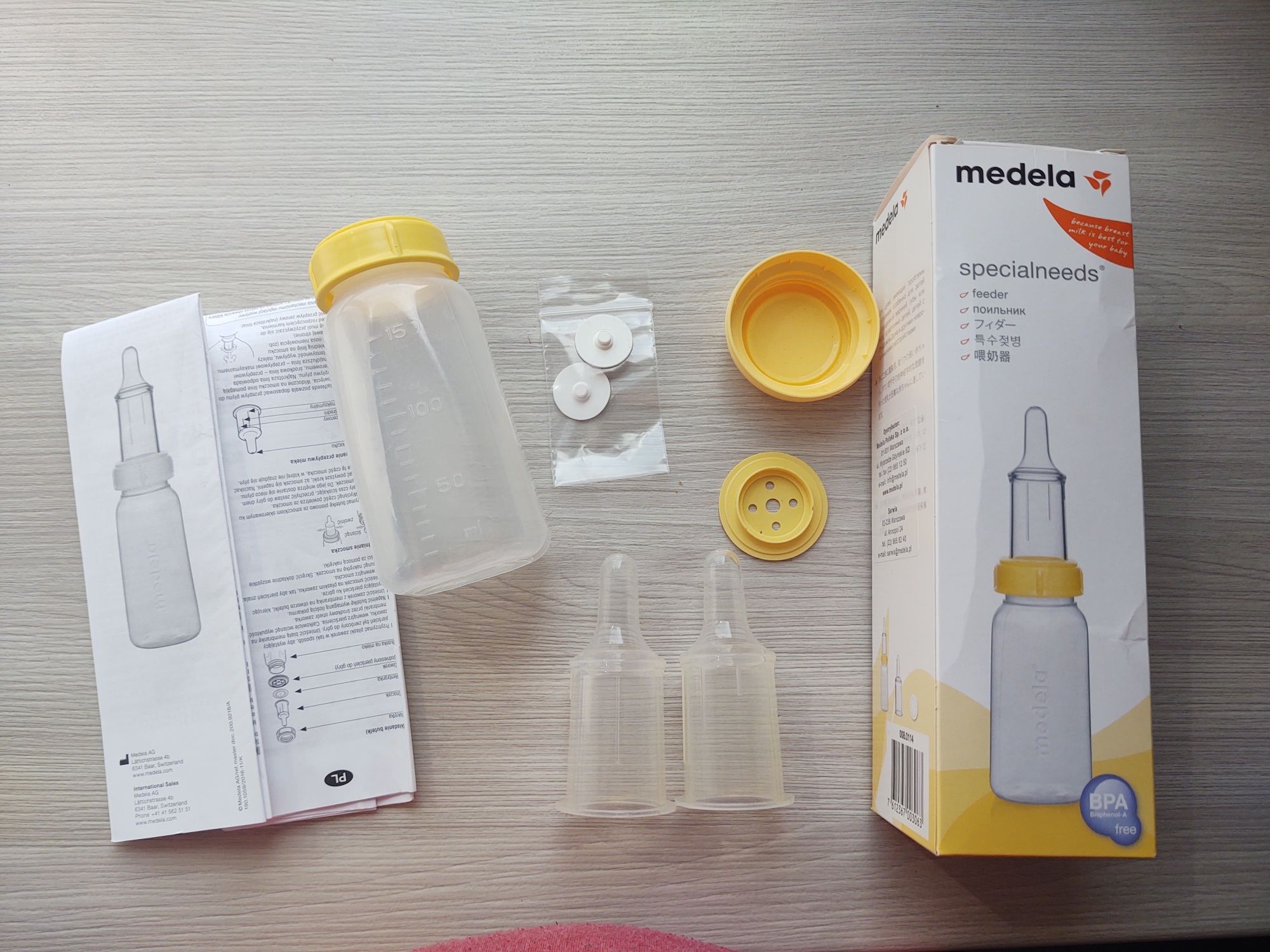 Medela butelka zestaw smoczka Specjal Needs