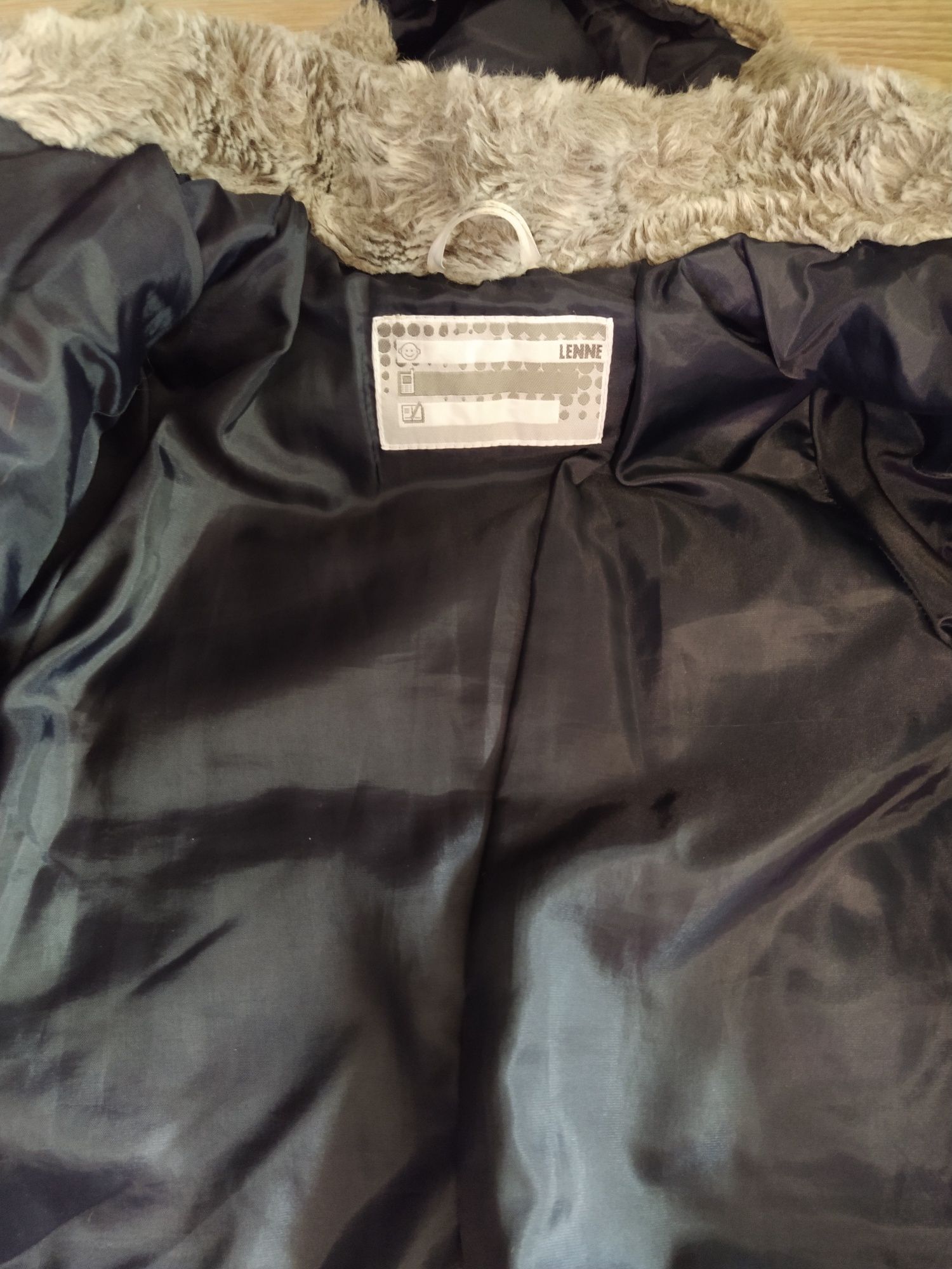 Зимняя куртка, курточка lenne  р.128 см