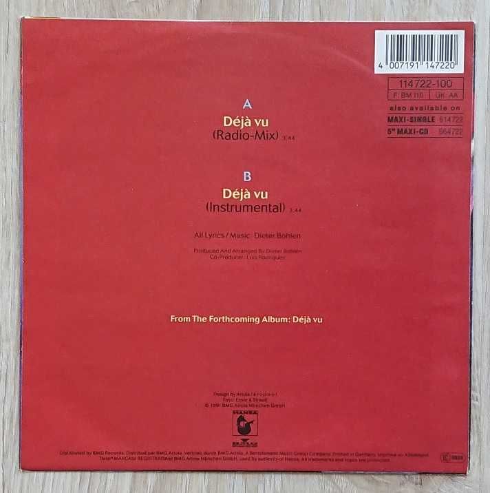 BLUE SYSTEM - d e j a  v u, I Will Survive - Single '91 -'92, Germany
