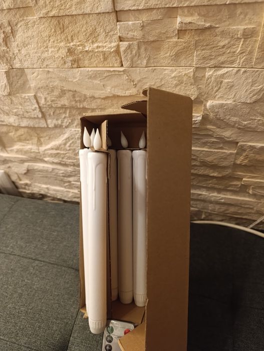 Świece LED bezzapachowe na baterie 6szt
