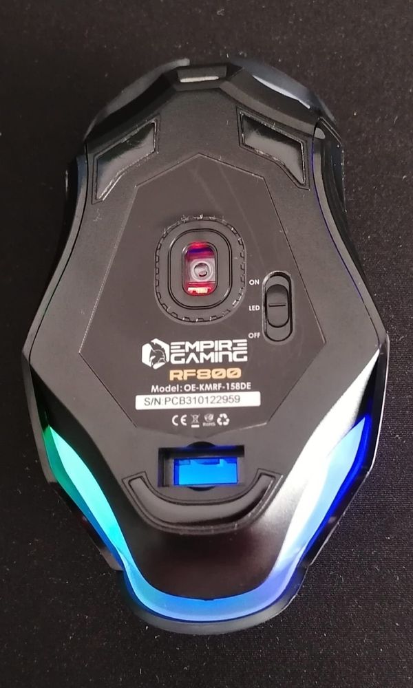 Teclado e rato para Gamers sem fios recarregável